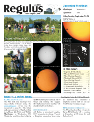 Regulus, June 2012 Issue