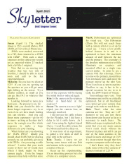 Skyletter, March 2021