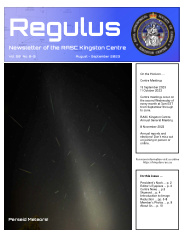 Regulus 2023 September